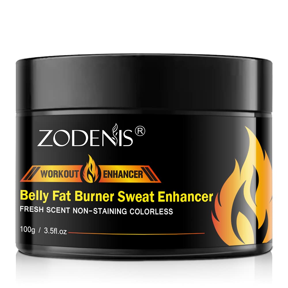 ZODENIS Hot Cream Cellulite & Fat Burner – Slimming Cream for Belly & Thighs (3.5 oz)