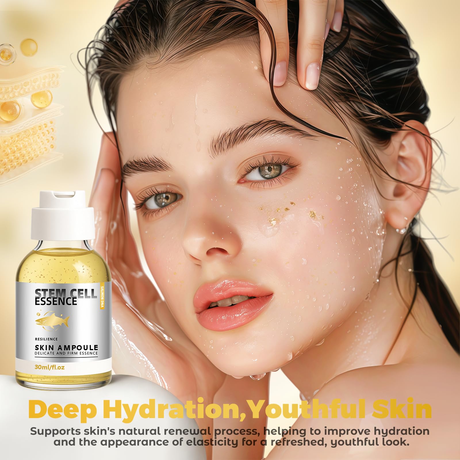 Zosudull Salmon DNA Ampoule – Deep Hydration & Radiance Serum (30ml)