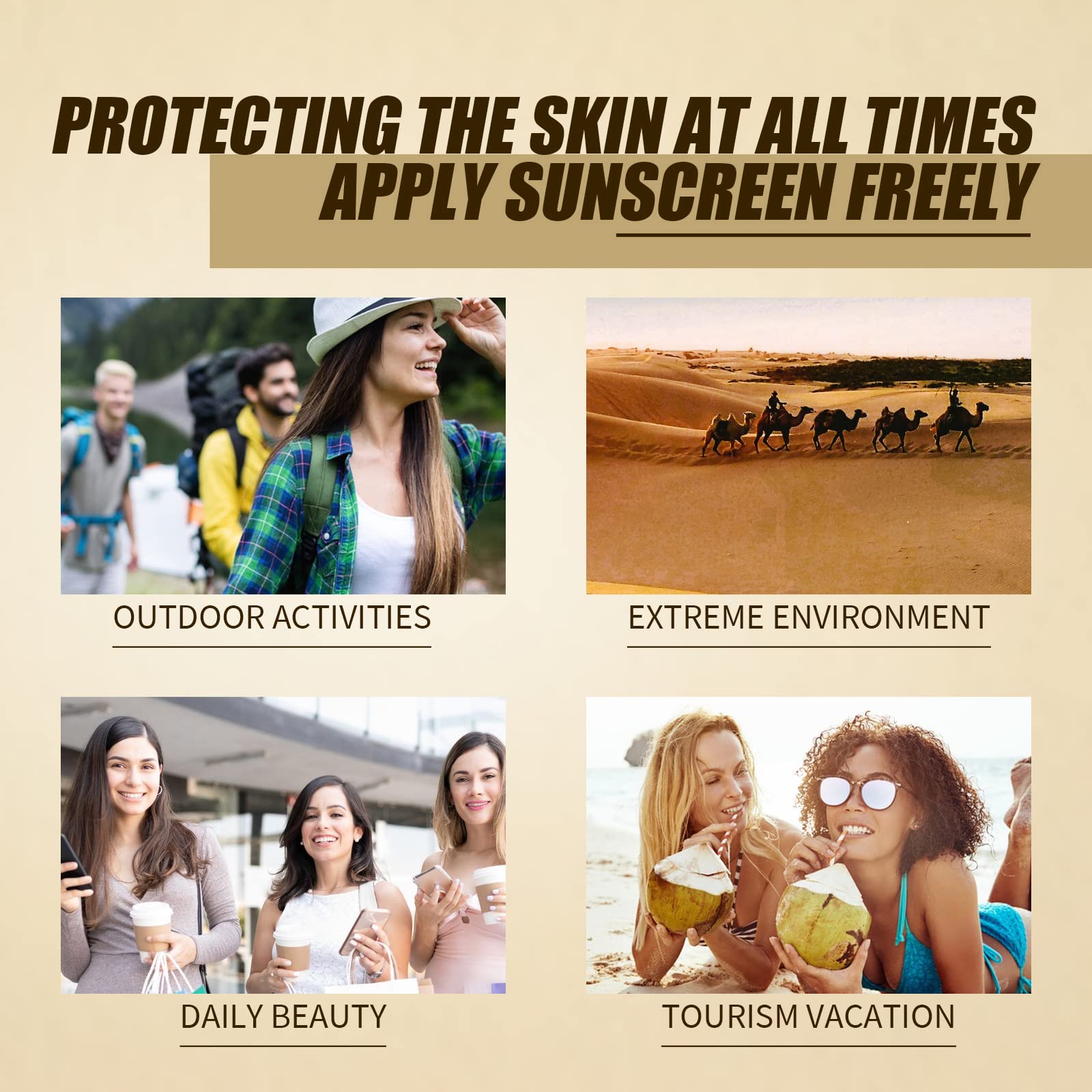ZTSGU Relief Organic Sunscreen SPF50+ PA++++ - 2-Pack with Rice & Probiotics