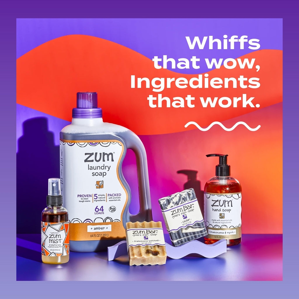 Zum Indigo Wild Goat's Milk Soap Bar – Almond Scent, 3 oz (6-Pack)