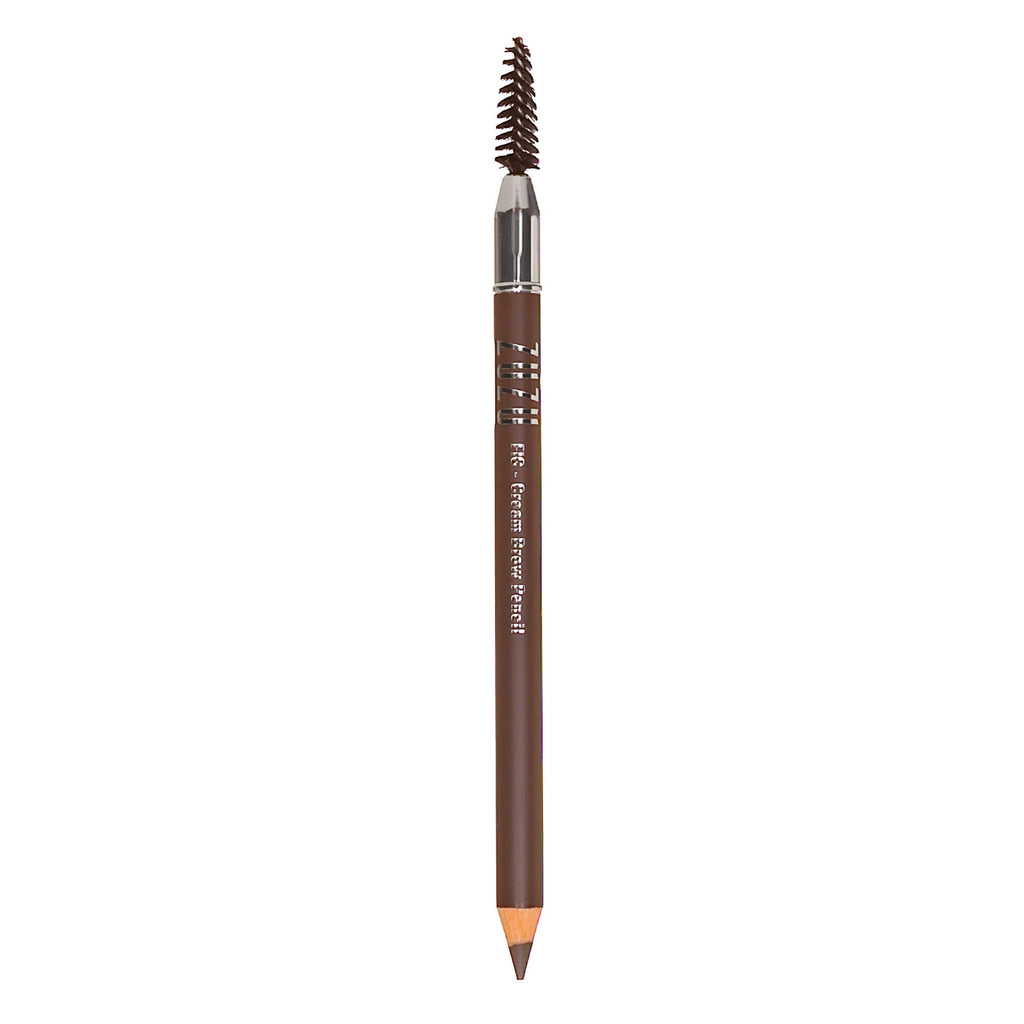 Zuzu Luxe Cream Brow Pencil (Fig - Brunette) – Natural, Creamy Definition | Vegan & Cruelty-Free