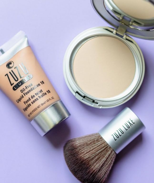 Zuzu Luxe Oil Free Liquid Foundation L-4 | Vitamin A & E, Aloe, Vegan